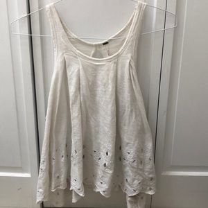 White Free People Tank